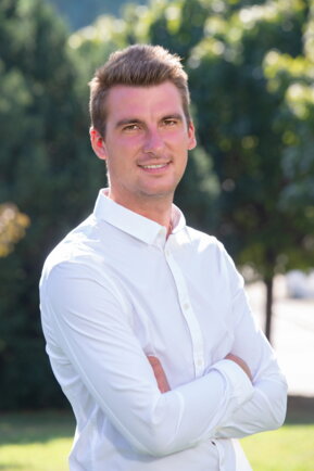 Lukas Neuhauser von Baumaschinen Neuhauser